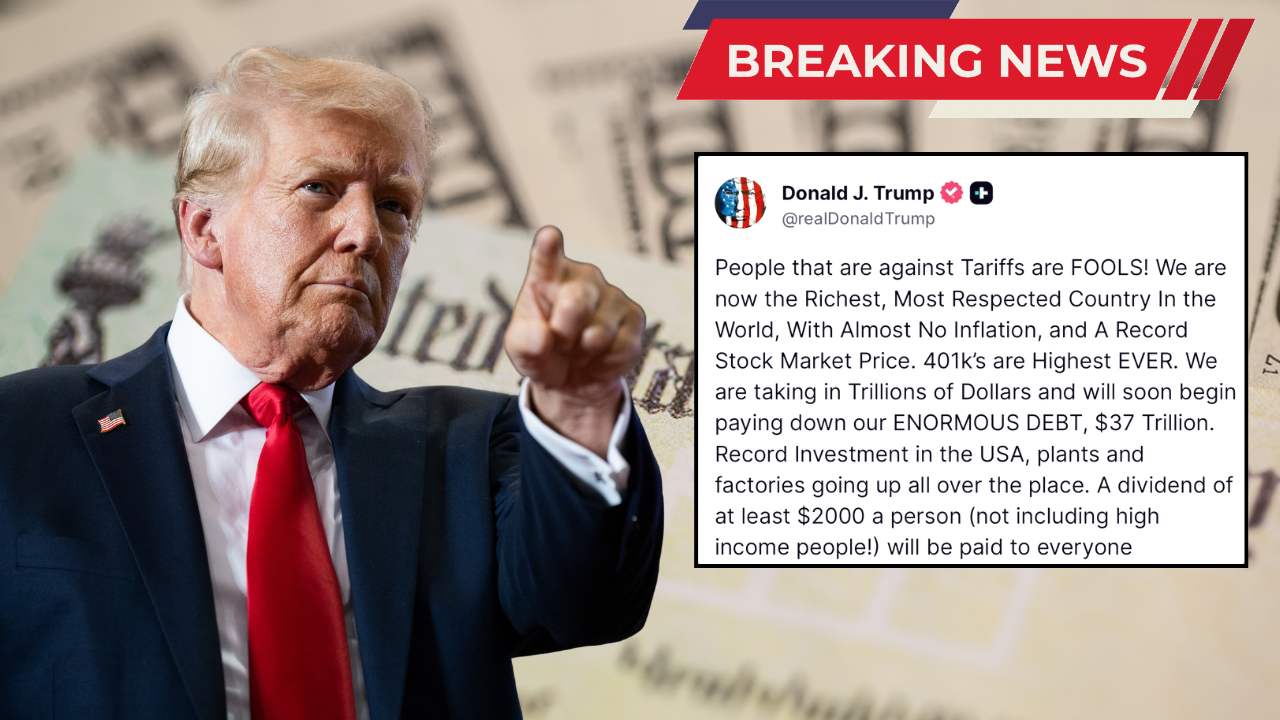 $2000 Dividend Checks For Everyone In November 2025