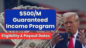 $500/M Guaranteed Income Program