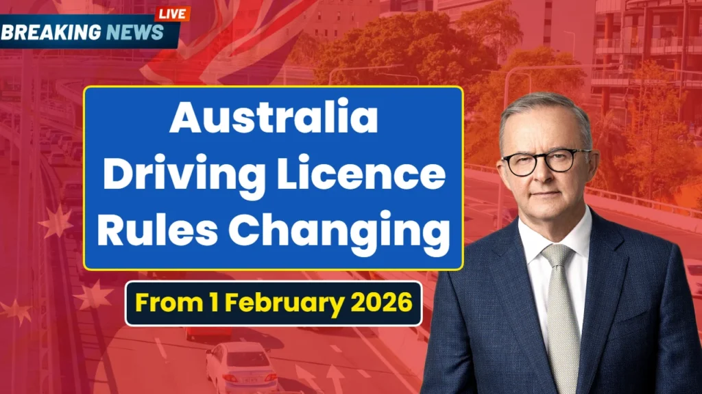 Australia Driving Licence Rules Changing